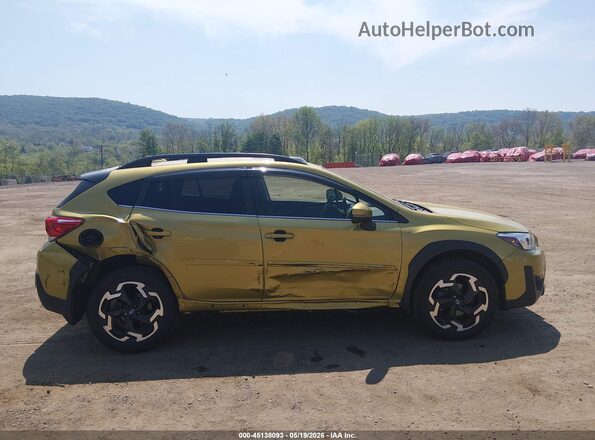 JF2GTHNC3MH310840 2021 SUBARU CROSSTREK Зеленый Вид задней части салона