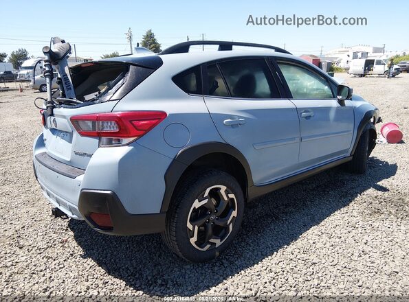 JF2GTHNC5NH285425 2022 SUBARU CROSSTREK Light Blue უკანა მარჯვენა