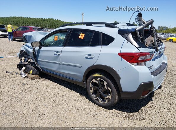 JF2GTHNC5NH285425 2022 SUBARU CROSSTREK Light Blue უკანა მარცხენა