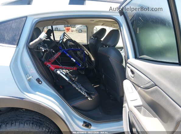 JF2GTHNC5NH285425 2022 SUBARU CROSSTREK Light Blue VIN კოდის სტიკერის ხედი