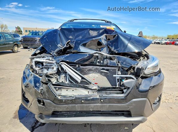 JF2GTHNC6NH280041 2022 SUBARU CROSSTREK Black Vista frontal