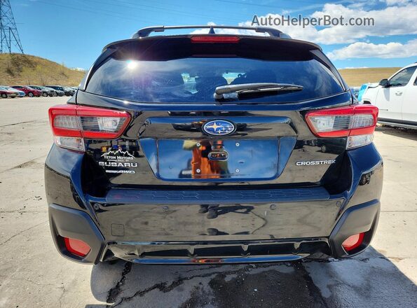 JF2GTHNC6NH280041 2022 SUBARU CROSSTREK Black Vista trasera