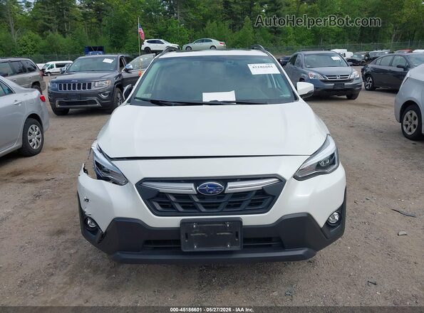 JF2GTHNC7PH232146 2023 SUBARU CROSSTREK White Instrument cluster view