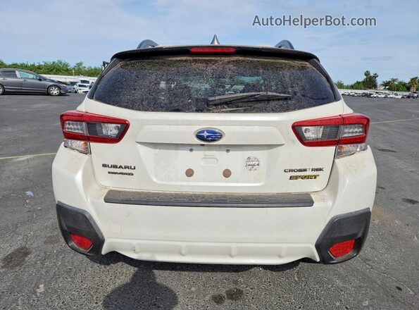 JF2GTHRC3MH378016 2021 SUBARU CROSSTREK White Հետևի տեսք