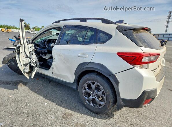JF2GTHRC3MH378016 2021 SUBARU CROSSTREK White Հետևի ձախ