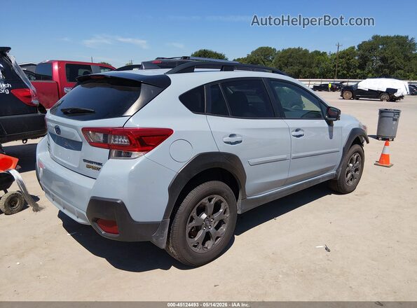 JF2GTHRC6MH664068 2021 SUBARU CROSSTREK Light Blue უკანა მარჯვენა