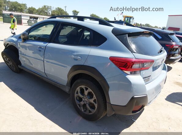 JF2GTHRC6MH664068 2021 SUBARU CROSSTREK Light Blue უკანა მარცხენა