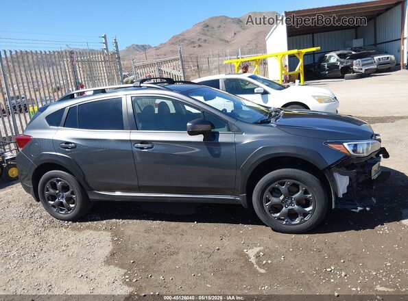 JF2GTHRC9MH387240 2021 SUBARU CROSSTREK Gray 