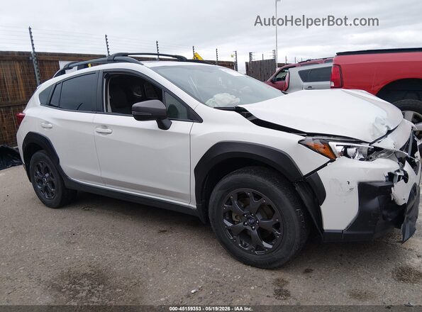 JF2GTHSC5MH345450 2021 SUBARU CROSSTREK White Սարքավորումների վահանակի տեսք