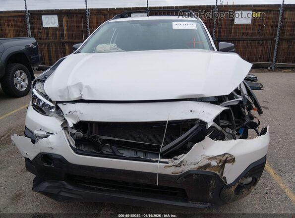 JF2GTHSC5MH345450 2021 SUBARU CROSSTREK White Առջևի վահանակի տեսք