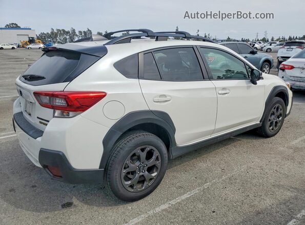 JF2GTHSC5NH266121 2022 SUBARU CROSSTREK White Trasero derecho