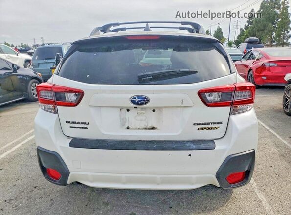 JF2GTHSC5NH266121 2022 SUBARU CROSSTREK White Vista trasera