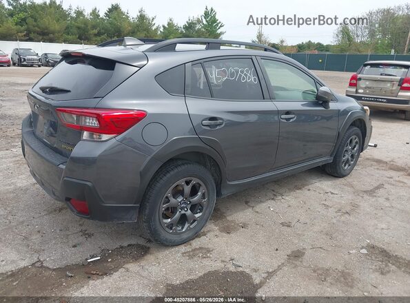 JF2GTHSC5PH294164 2023 SUBARU CROSSTREK Gray Trasero derecho