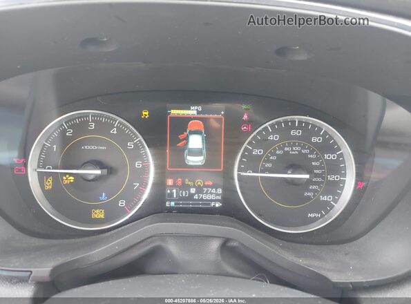 JF2GTHSC5PH294164 2023 SUBARU CROSSTREK Gray Vista de los asientos traseros