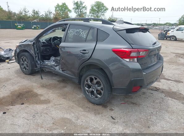 JF2GTHSC5PH294164 2023 SUBARU CROSSTREK Gray Trasero izquierdo