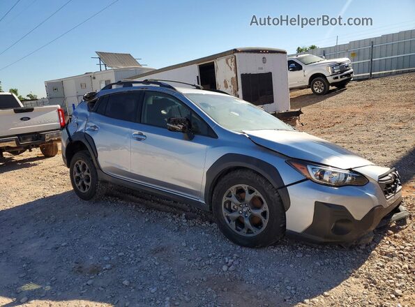 JF2GTHSC6MH222708 2021 SUBARU CROSSTREK Silver Առջևի աջ