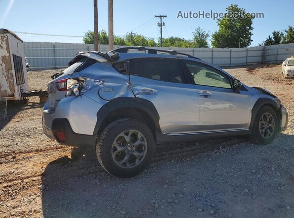 JF2GTHSC6MH222708 2021 SUBARU CROSSTREK Silver Հետևի աջ