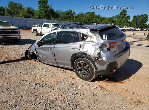 JF2GTHSC6MH222708 2021 SUBARU CROSSTREK Silver Հետևի ձախ