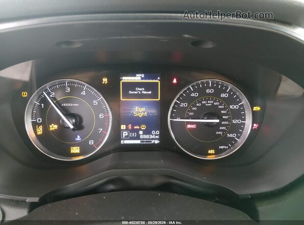 JF2GTHSC6MH671645 2021 SUBARU CROSSTREK Gray უკანა სავარძლების ხედი