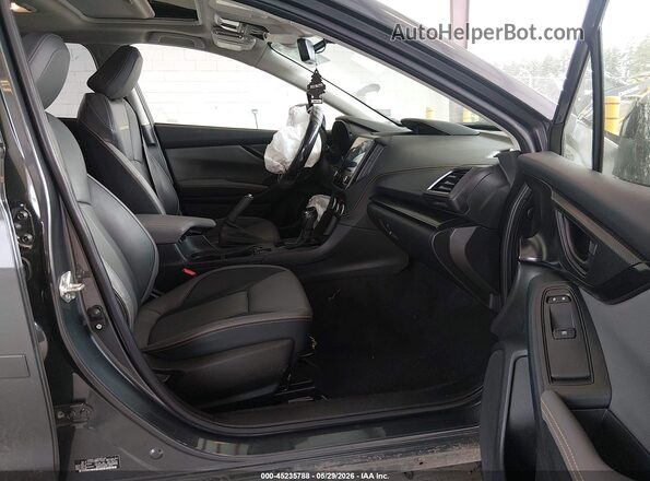 JF2GTHSC6MH671645 2021 SUBARU CROSSTREK Gray წინა სალონის ხედი