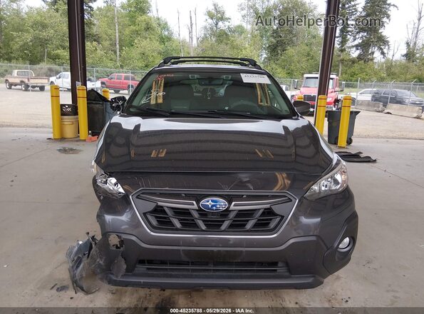 JF2GTHSC6MH671645 2021 SUBARU CROSSTREK Gray უკანა სალონის ხედი
