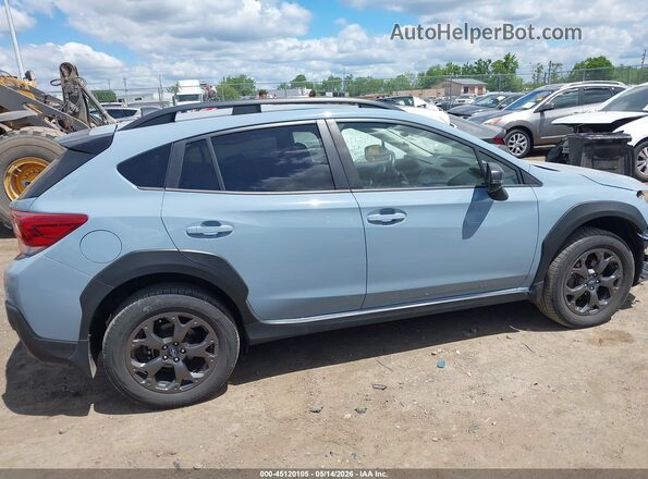 JF2GTHSC6NH207885 2022 SUBARU CROSSTREK Light Blue Vista interior de 360 grados