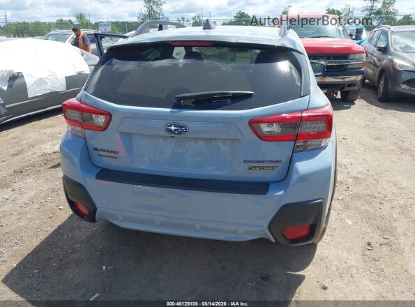 JF2GTHSC6NH207885 2022 SUBARU CROSSTREK Light Blue 