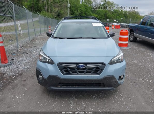 JF2GTHSC8NH285200 2022 SUBARU CROSSTREK Blue Вид щитка приладів