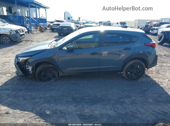 JF2GUABC6S8231295 2025 SUBARU CROSSTREK Gray სალონის 360-გრადუსიანი ხედი