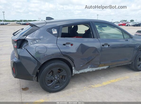 JF2GUABC7R8266275 2024 SUBARU CROSSTREK Gray წინა ხედი