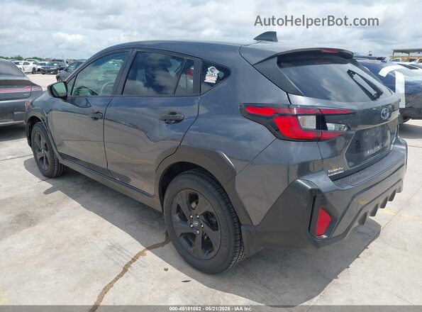 JF2GUABC7R8266275 2024 SUBARU CROSSTREK Gray უკანა მარცხენა