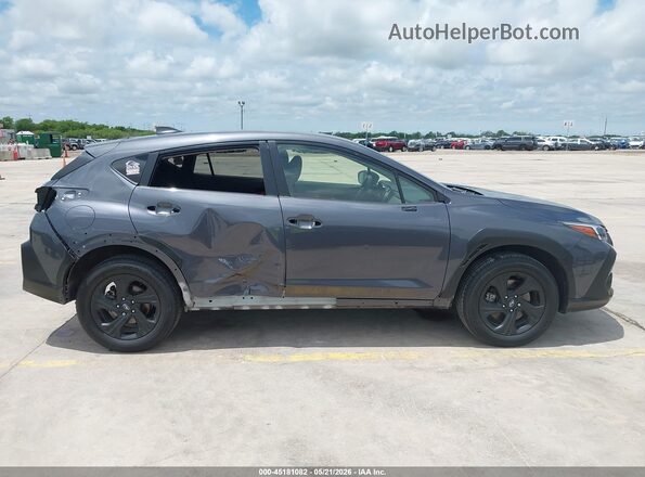 JF2GUABC7R8266275 2024 SUBARU CROSSTREK Gray სალონის 360-გრადუსიანი ხედი