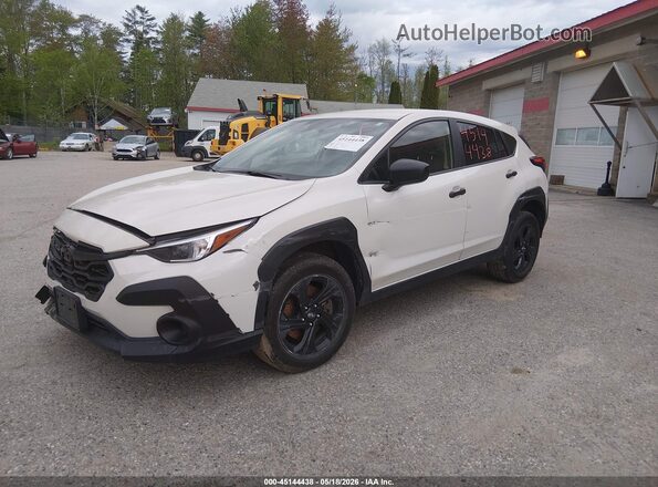 JF2GUABC8R8883040 2024 SUBARU CROSSTREK White Przód lewy