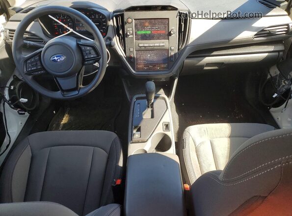 JF2GUABC9R8396414 2024 SUBARU CROSSTREK Silver Вид панелі приладів