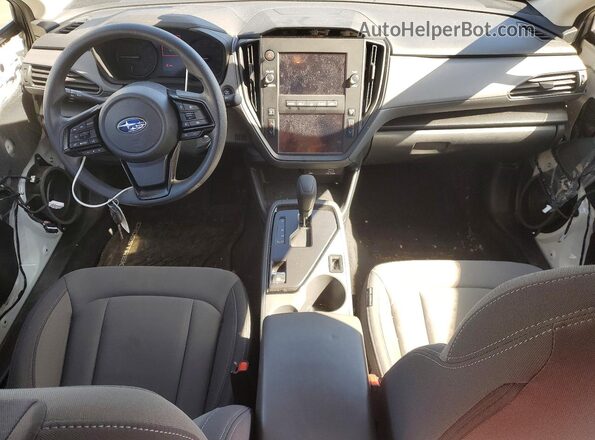 JF2GUABC9R8396414 2024 SUBARU CROSSTREK Silver Вид салону спереду