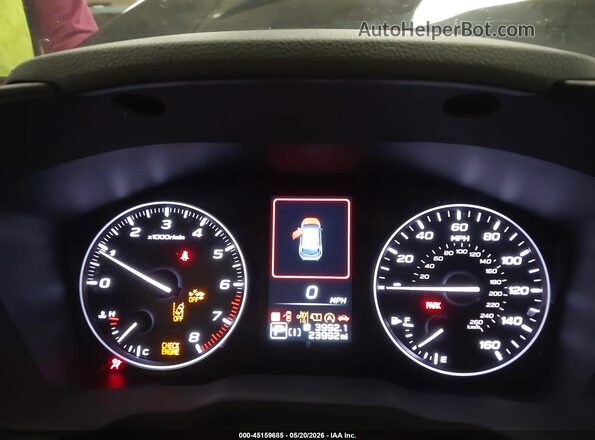 JF2GUADC0RH373892 2024 SUBARU CROSSTREK Черный Вид задних сидений