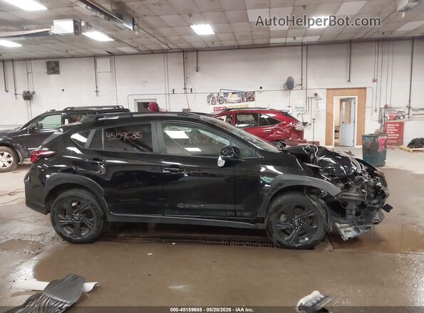 JF2GUADC0RH373892 2024 SUBARU CROSSTREK Черный Вид задней части салона