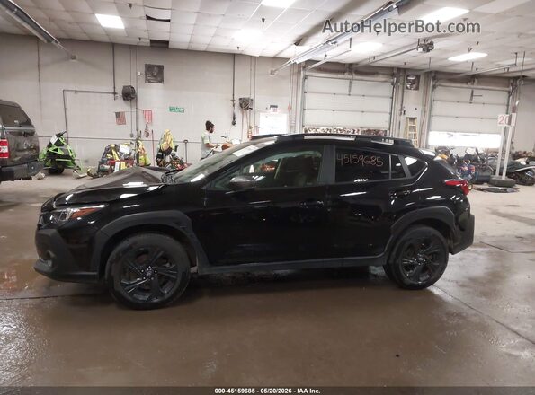JF2GUADC0RH373892 2024 SUBARU CROSSTREK Черный Панорамный вид салона 360°