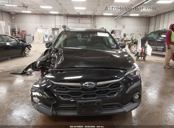 JF2GUADC0RH373892 2024 SUBARU CROSSTREK Черный Вид щитка приборов