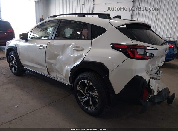 JF2GUADC1R8246570 2024 SUBARU CROSSTREK White Задня ліва чверть