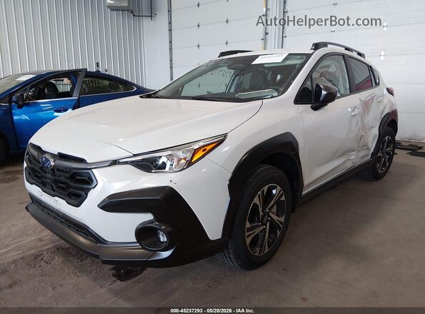 JF2GUADC1R8246570 2024 SUBARU CROSSTREK White Передня ліва чверть