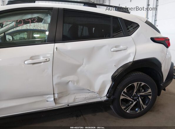 JF2GUADC1R8246570 2024 SUBARU CROSSTREK White Вид спереду
