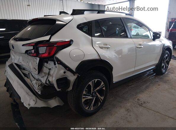 JF2GUADC1R8246570 2024 SUBARU CROSSTREK White Задня права чверть
