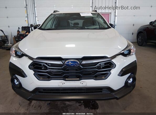 JF2GUADC1R8246570 2024 SUBARU CROSSTREK White Вид щитка приладів