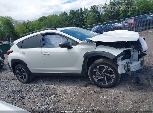 JF2GUADC1RH381211 2024 SUBARU CROSSTREK Белый Вид щитка приборов