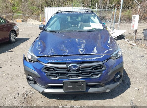 JF2GUADC2RH283126 2024 SUBARU CROSSTREK Blue Widok zestawu wskaźników