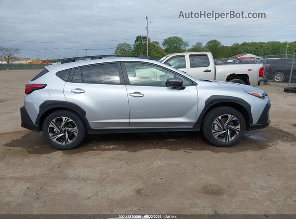 JF2GUADC3R8859399 2024 SUBARU CROSSTREK Silver Սալոնի հետևի տեսք