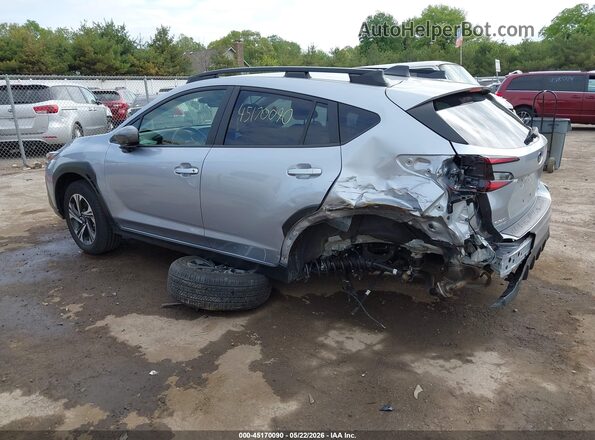 JF2GUADC3R8859399 2024 SUBARU CROSSTREK Silver Հետևի ձախ