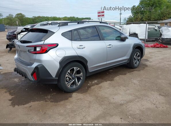 JF2GUADC3R8859399 2024 SUBARU CROSSTREK Silver Հետևի աջ