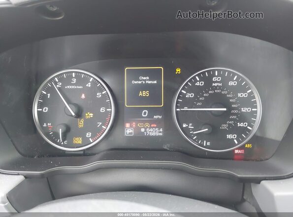 JF2GUADC3R8859399 2024 SUBARU CROSSTREK Silver Հետևի նստատեղերի տեսք